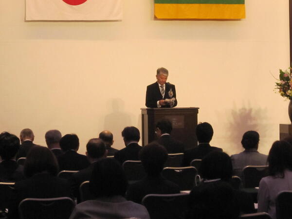 式辞安川正貴理事長兼学長