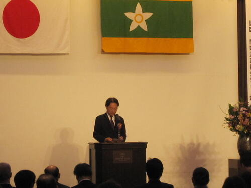 愛媛県議会議長・三宅浩正様